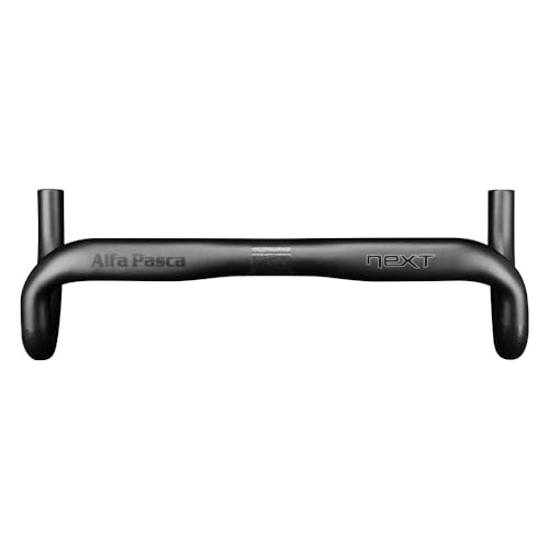 Guidon route carbone 31.8mm rigide et ultra léger de 380mm mat