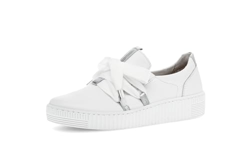 Gabor Damen Sneaker, Frauen Low-Top Sneaker,Comfort-Mehrweite,Reißverschluss,Optifit- Wechselfußbett, Woman Halbschuhe Low-top,rost,38 EU / 5 UK