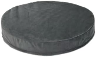 Waterproof Round Dog Bed with Washable Removable Cover & Liner Gr...