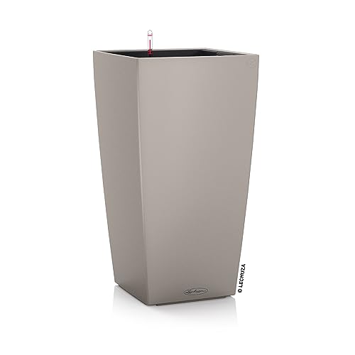 LECHUZA CUBICO Color 30 sandbraun 13288, 29.5x29.5x56.5 cm