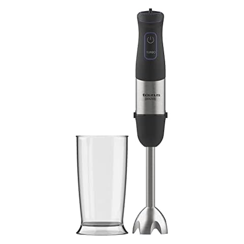 Taurus Amazing AHB1000X - Stabmixer 1000W, 20 Geschwindigkeitsstufen, Turbo-Funktion, 4 Klingen aus Edelstahl, ergonomisches Soft-Touch-Design Cover