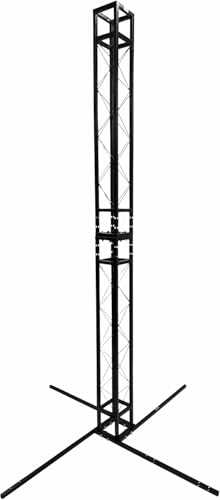 Black 9.84 ft. 3 Meter DJ Lighting Square Truss Light Weight Totem Tower System