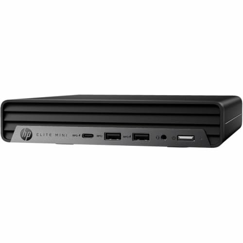 Image of HP Elite Mini 800 G9 Desktop Computer - Intel Core i7 14th Gen i7-14700T - 16 GB - 512 GB SSD - Mini PC - Windows 11 Pro - Intel UHD Graphics 770 DDR5 SDRAM - English Keyboard