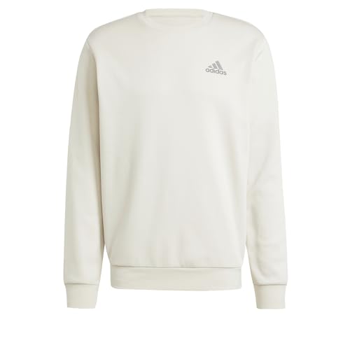 Image of adidas Mens Cotton M Feelcozy Swt Crew Neck Sweatshirt
