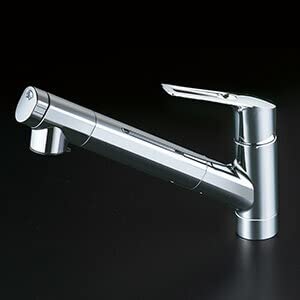 Amazon | KVK 浄水器内蔵用シングルシャワー付混合栓 eレバー 寒冷地用