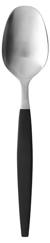 Cuillère à soupe Focus de Luxe Gense 20 cm acier noir mat couvert de table design - 2