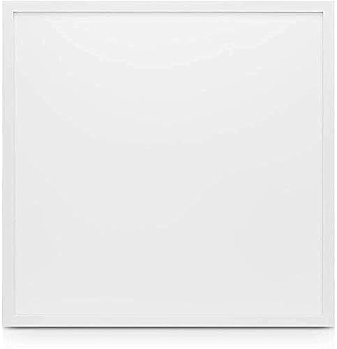 ESNCO 2-pack Panel Light 60 Watt LED Ceiling Light White 60 x 60 Square Aluminium LED Flat Panel Lamp for Home Improvement Kitchen Living Room Office Supermarket