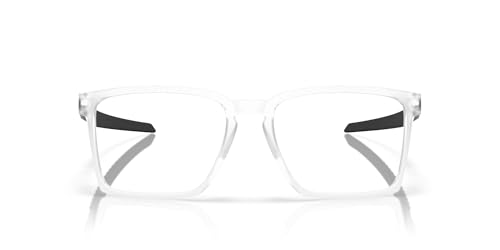 Image of Oakley mens Ox8055 Exchange Rectangular Prescription Eyewear Frames