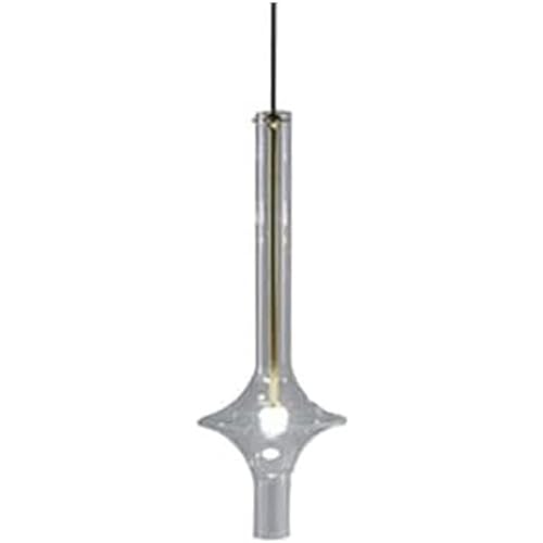 Lustre en verre réglable pour corriger l'éclairage des plafonds hauts et escaliers