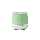 Lexon Mini Altoparlante Bluetooth Portatile MINO+, Micro Vivavoce e Scatto Selfie, Ricaricabile Senza Fili per PC e Smartphone (Verde Pastello)