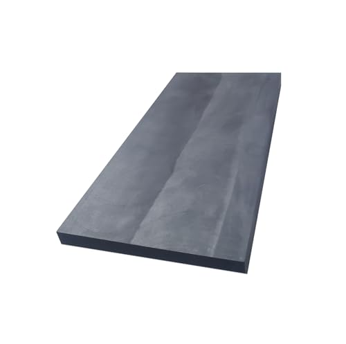 Otoolworld 300MMX150MMX10MM 99.9% Purity Graphite Ingot Block Edm Graphite Plate Milling Surface Glassblowing Lamp Working Pad cover