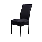 Housses de chaise : couleur : noirmatériau : polyester et spandex.