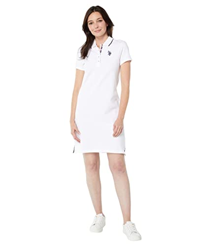 Image of U.S. POLO ASSN. Solid Polo Dress