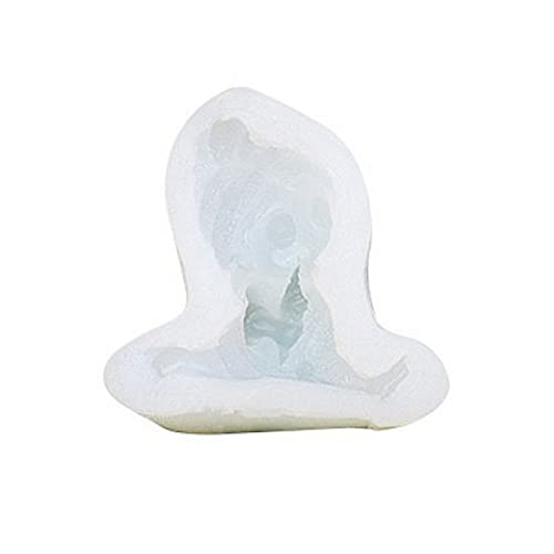 Beautiful Girl Silicone Mold Fondant Cake Border Chocolate Cake Decorating Tools Kitchen Baking Accessories