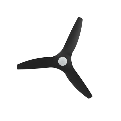 Image of Big Ass Fans Haiku Coastal 60 inch Smart Outdoor Ceiling Fan with Remote for Indoor & Covered Patio, Coastal-Rated, Corrosion-Resistant, Matte Black