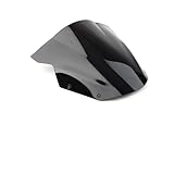 Die Windschutzscheibe kann den Wind direkt in Ihr Gesicht reduzieren und den Winddruck von Ihrer Brust nehmen, wodurch die Ermüdung verringert wird. Schützt den Motorradfahrer vor hochgeschleuderten Steinen und Trümmern und sorgt für eine komfortablere und sicherere Fahrt.