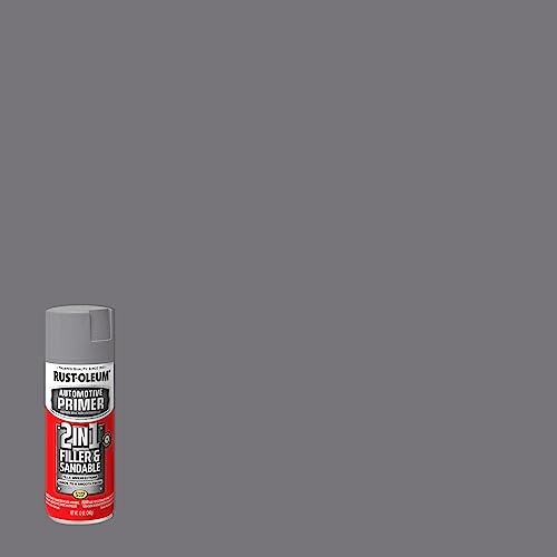 Rust-Oleum 260510 Stops Rust Automotive 2-in-1 Filler & Sandable Primer Spray, 12 oz, Gray - Image 3