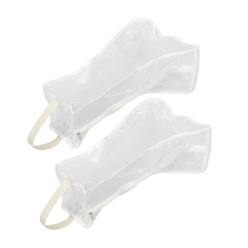 Cubrebotas impermeables grandes TOPBATHY para viajes organizados y un armario impecable