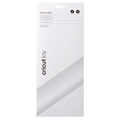 Cricut Joy Smart Label Vinyl Permanent 4er