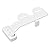Clirass Ultra-Slim Bidet Attachment, Self-Cleaning Dual Nozzle (Feminine/Posterior Wash), Accessibility-Enhanced Large Buttons, Quick-Release, Non-Electric Fresh Water System with Adjustable Pressure