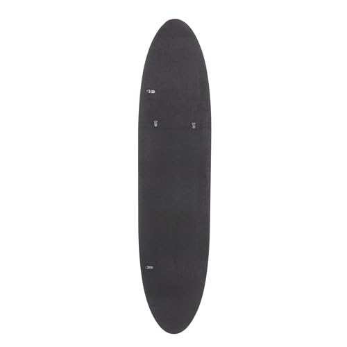 Creative Co-Op65.5 Inches Reclaimed Wood Striped Surfboard Wall Décor, Multicolor - Thumbnail 5