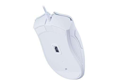 Razer DeathAdder Essential (2021) - Kabelgebundene Gaming-Maus mit Optischem Sensor mit 6400 DPI (5 programmierbare Tasten, Ergonomischer Formfaktor, 10 Millionen Klicks Lebensdauer) Weiß – Bild 4