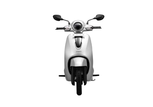 Image of Chetak C2501 by Bajaj Auto High Speed Electric Scooter with charger - Opalescent Silver - Ex-Showroom