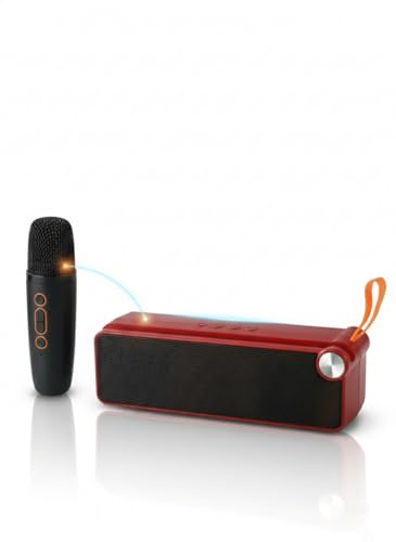 Image of PerfX Dynamic Sound & High Bass Trending Wireless Karaoke Speaker with Mic& Light TWS 8 W Bluetooth Speaker