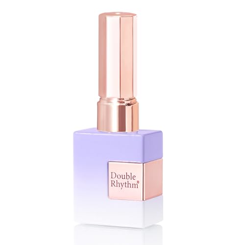 Double Rhythm Translucent Gel Polish Sheer Neutral Natural Light Milky Same Color Same Bottle 15ML Jelly Nail Polish Nail Art DIY at Home (Pink Clear-A1323)