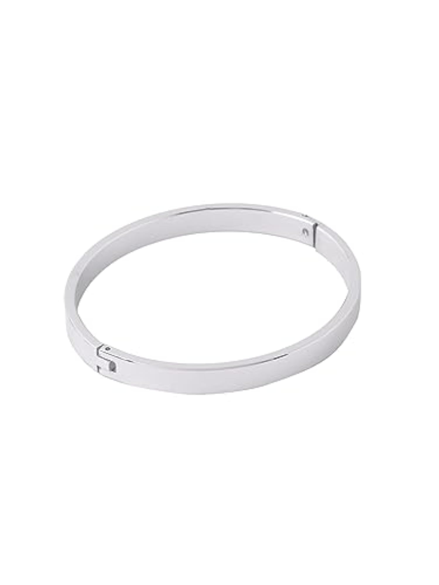 Men's Stainless Steel Interlock Kada Bracelet, Stylish Gift
