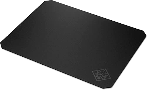 200 Omen Hard Mouse Pad, Superficie Liscia e Antiscivolo, Tappetino in Tela, Texture Uniforme, Dimensione 45 x 40 x 0.4 cm, Nero - Mousepad - Immagine 2