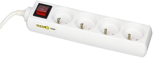 Metall 72525-Erweiterung Kabel mit Verbindung zu schrauben mit Schalter/weiß/Sockets 1,5 Germany