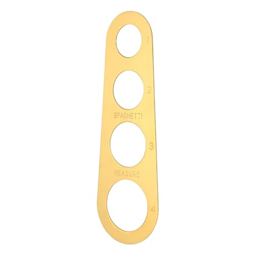 Spaghetti Measuring Tool - Stainless Steel Spaghetti Measurer | Pasta Portion Control Gadgets, Quick Spaghetti Ruler Measurer Device, 4 Serving Sizes To Measure Spaghetti For Kitchen