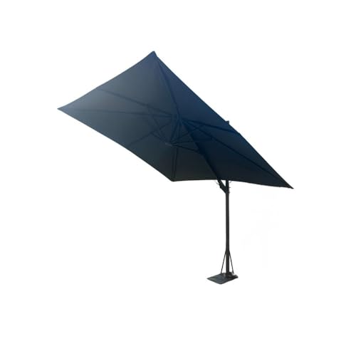 Black Hot Tub Umbrella Canopy with Base