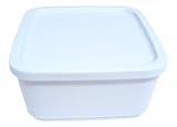 ✅ Materiale plastico resistente: realizzato in plastica di alta qualità senza BPA, il contenitore è sicuro per la conservazione degli alimenti ed estremamente resistente. È resistente alle temperature estreme nel congelatore.