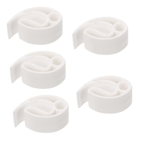 KOMBIUDA 5pcs Portable Clip Flying Disc Clamp for Compact Carrying Outdoor Led Holder