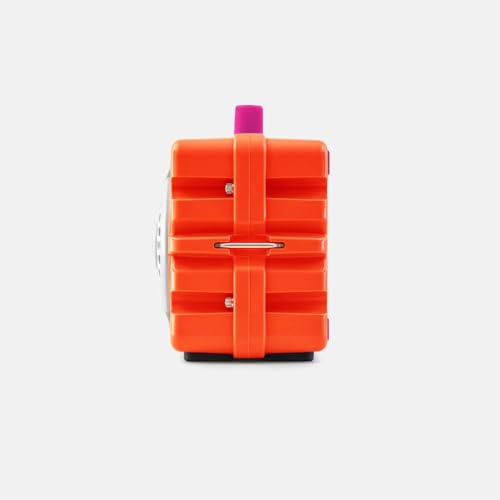 Image of Turtlebox Original Gen 3: Portable Outdoor Bluetooth Speaker - Ultra-Loud (120dB), Waterproof (IP67), Rugged, Impact-Resistant, 3-Day Battery | Party Mode: Unlimited Pairing Stereo, Orange /Pink