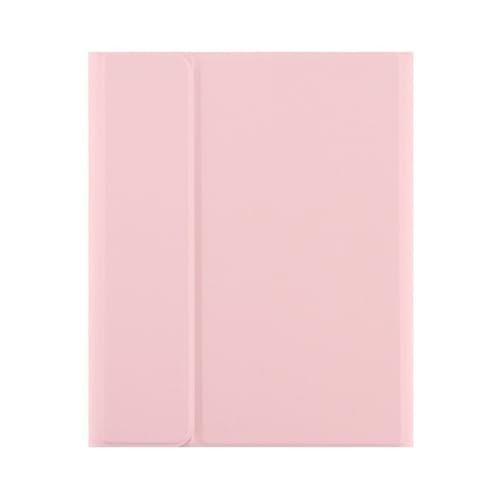 Funda de cuero para iPad Air 10.9 carcasa protectora rosada con portapapeles 5
