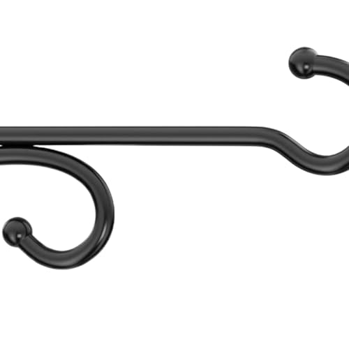 Soportes de metal para macetas que evitan caídas de cestas y comederos 7