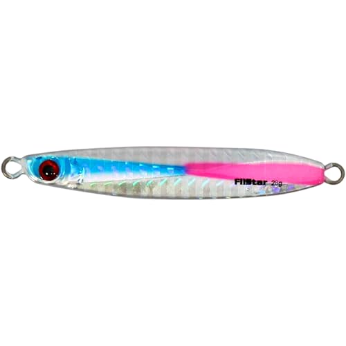PRO FILSTAR Pilker UV7 7.5cm 28g - Fischköder für Hochseeangeln & Meeresangeln - Hornhecht & Makrelen Köder - Forelle & Raubfisch Köder - Meerforelle - Kunstköder - Angelköder Wobbler - Angeln Zubehör