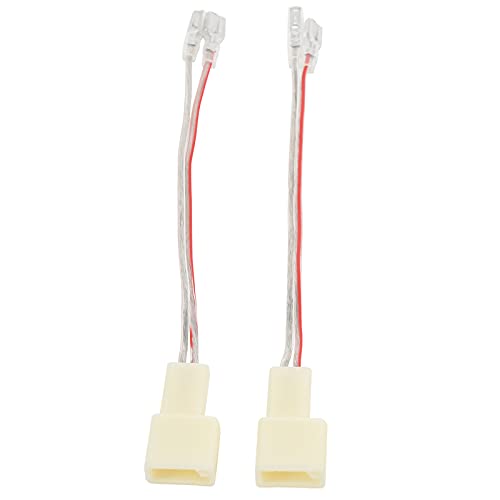 Red Wolf Car Front Door Speaker Wire Harness Adapter Connector For Toyota Scion 2000-2019, Camry 4Runner, Subaru 2012-2019 Vehicles 2Pc #TOP23