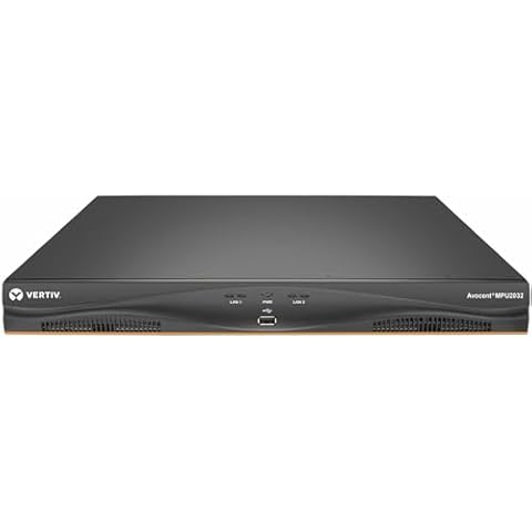 Avocent Vertiv MPU KVM Switch | 32 Port | 2 Digital Path | Dual AC Power TAA| KVM Over IP Switches | Remote Access to KVM, USB and Serial Connections (MPU2032DAC-400) Cover