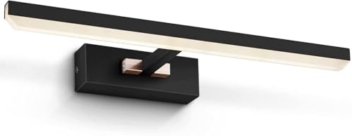 Lámpara de espejo moderna en acrílico y metal para iluminación de tocador y gabinete de maquillaje