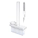 Reinigungsbürste für Tastatur,5-in-1 Tastatur Reinigung Set,Keyboard Cleaner Brush,PC Bürste,Multifunktions-Tastatur Reinigungsset für Tastaturreiniger Bluetooth Kopfhörer Staubreinigungsbürste (Weiß)