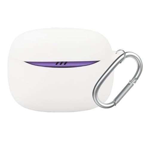 Image of Soft Silicone Case Cover Compatible for Tune Beam 2 (White)