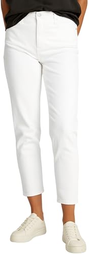ICONICITÀ INTRAMONTABILE: I classici jeans con cinque tasche garantiscono un look stiloso e intramontabile. Gli elementi in metallo e l’etichetta in pelle Calvin Klein impreziosiscono il modello.