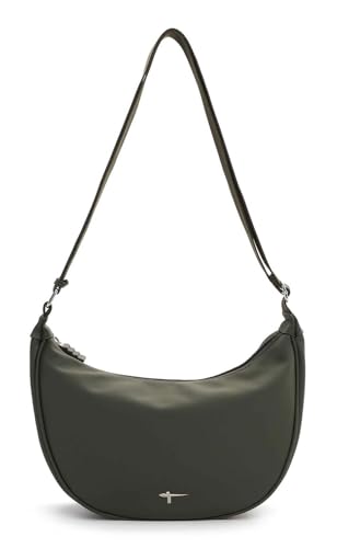 Bolso bandolera Tamaris Gracie en color verde oliva con diseño crossover elegante.
