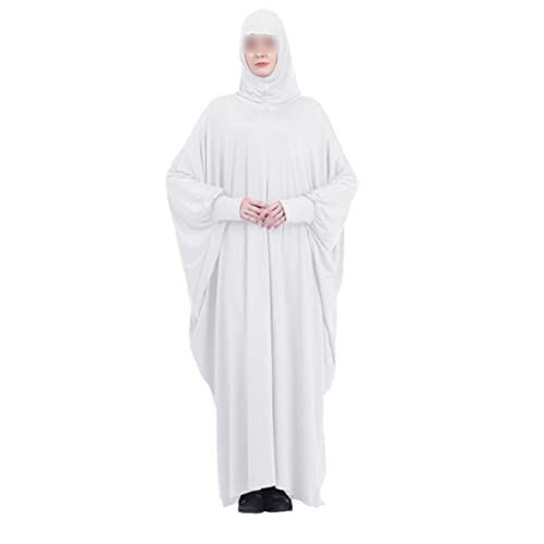 Robe de priere musulmane ample pour femme solution de couverture totale Kelsiop