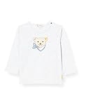 Steiff Baby - Jungen T-shirt met lange mouwen T Shirt, Nimbus Cloud, 86 EU