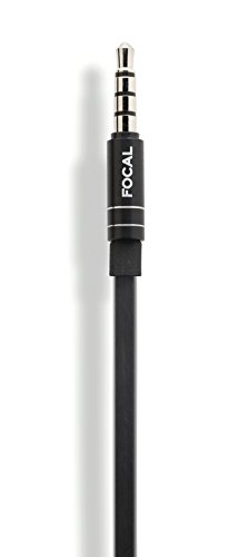 Image of Focal Spark Wired in-Ear Earphone with 3-Button Remote Control and Microphone (Black)